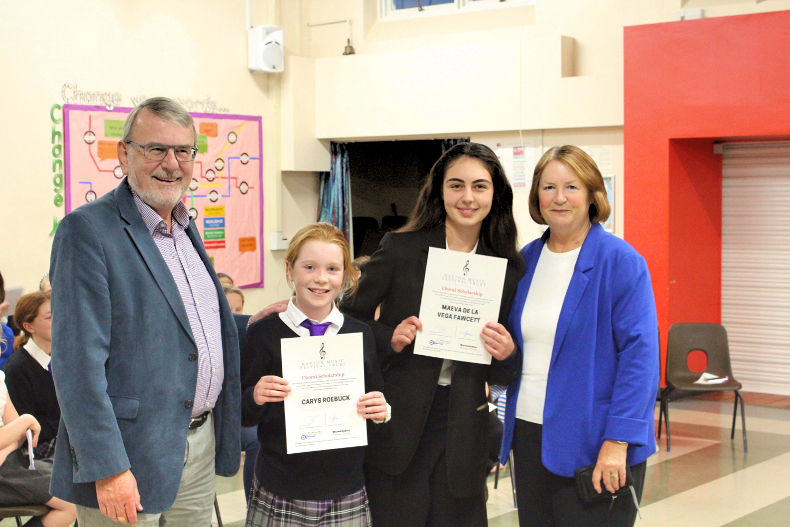 Annual Awards to the Warwickshire Young Voices